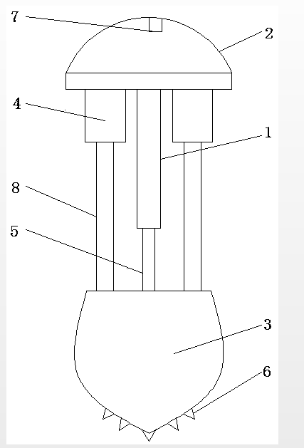 煤礦用電動鐵鍬發(fā)明 煤礦用電動鐵鍬發(fā)明