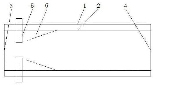 染色機用調(diào)流式導(dǎo)布管結(jié)構(gòu)圖