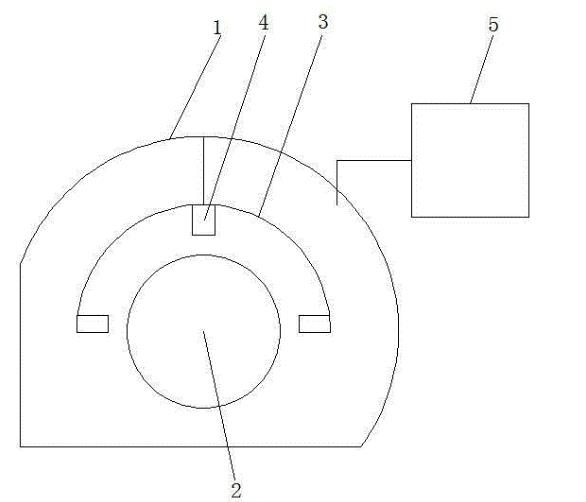 染色機(jī)用色差監(jiān)控裝置結(jié)構(gòu)圖